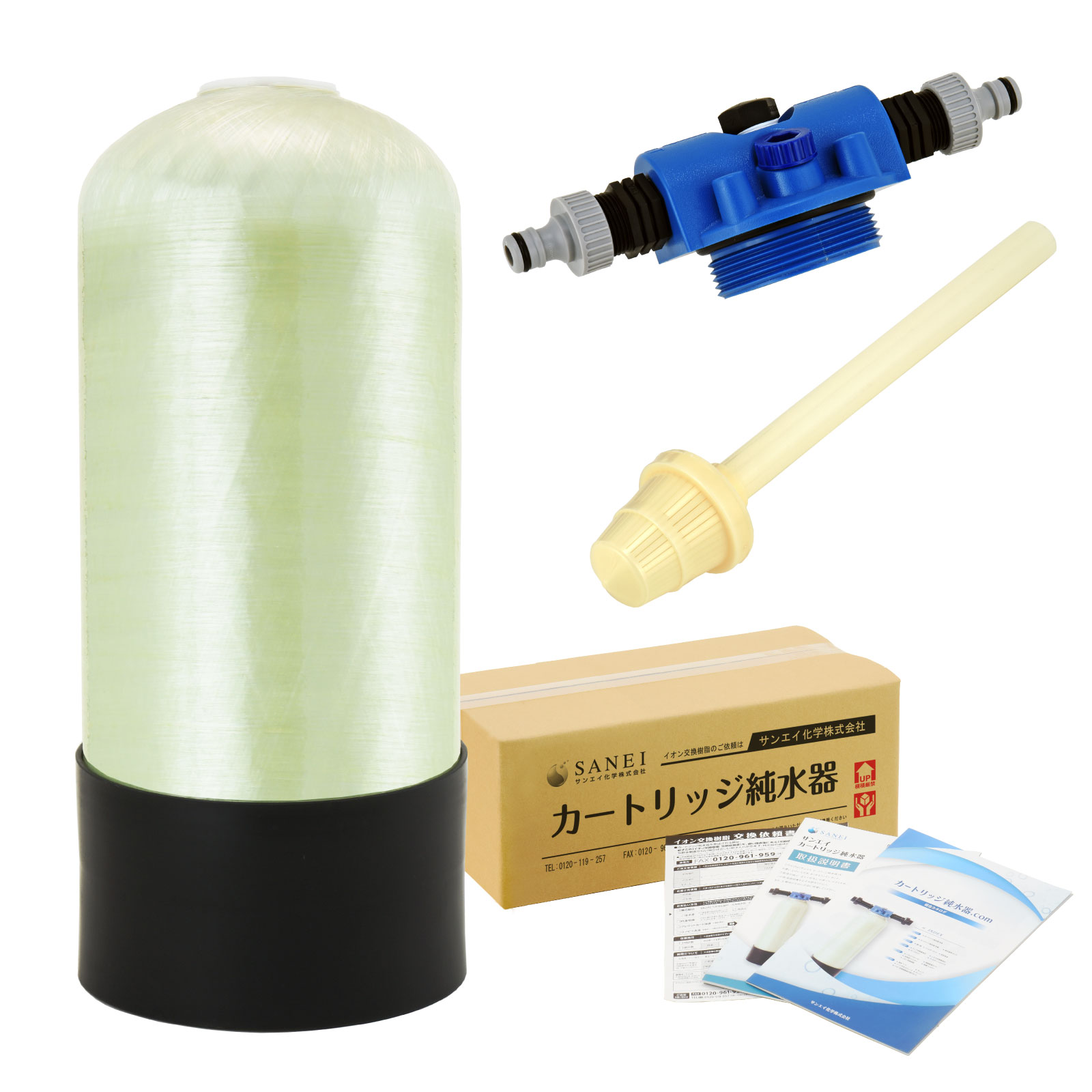 サンエイ化学 カートリッジ純水器 5L 予備純水器 スタンダード