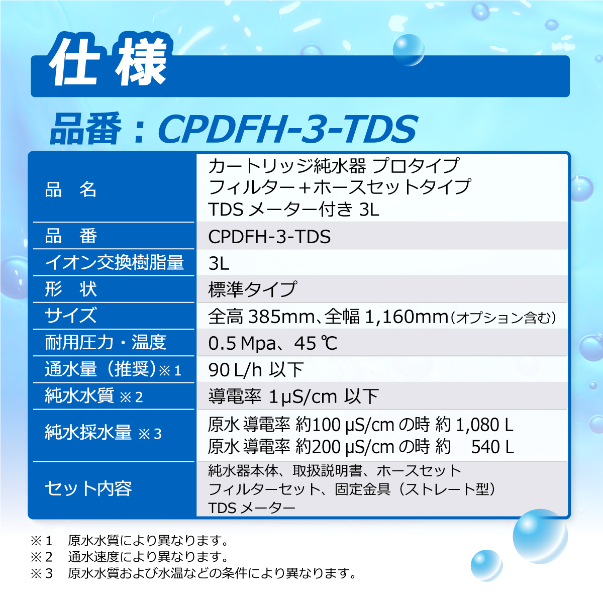 サンエイ化学 カートリッジ純水器 3L プロタイプ フィルター+ サンエイ化学 カートリッジ純水器 3L プロタイプ フィルター+